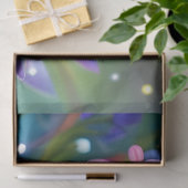 Papier Mousseline Papillon bleu brillant dans Fairy Garden (Cadeau)