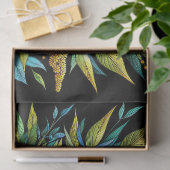 Papier Mousseline Papillon bleu Morpho Vitrail Découpage (Cadeau)