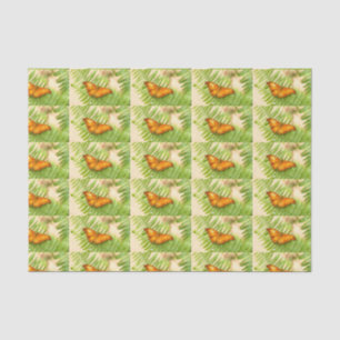 Papier Mousseline Papillon de croiseur orange