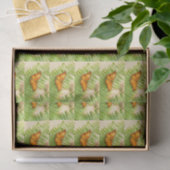 Papier Mousseline Papillon de croiseur orange (Cadeau)