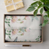 Papier Mousseline Papillon de libellule rose Fée Cachée Florale Blus (Cadeau)