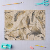 Papier Mousseline Papillon de musique Automne Découpage automne Papi (Artisanat)