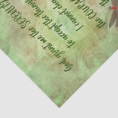 Papier Mousseline Papillon de prière Sérénité Inspiration Découpage (Détail)