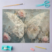 Papier Mousseline Papillon Dentelle Délicat (Artisanat)