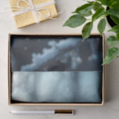 Papier Mousseline Papillon d'hiver (Cadeau)