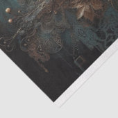 Papier Mousseline Papillon en dentelle Ephemera, Rose, Découpage flo (Détail)