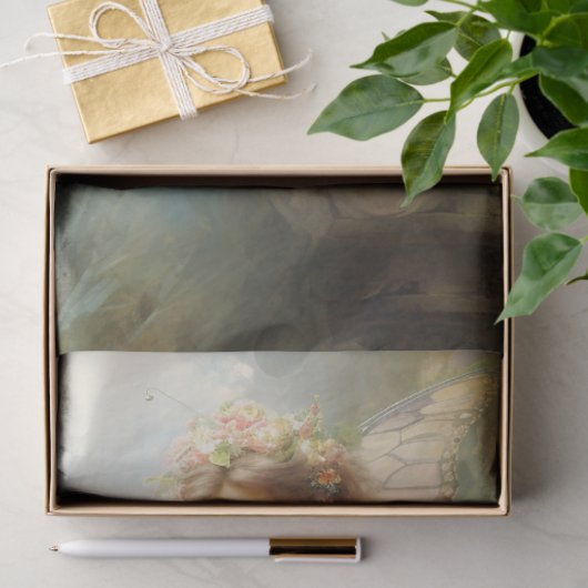 Papier Mousseline Papillon Fairy Maiden (Cadeau)