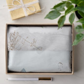 Papier Mousseline Papillon Fleur rose Carte Postale Bleu Peint (Cadeau)