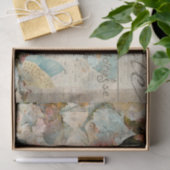 Papier Mousseline Papillon Fleur Shabby Collage Postale Découpage (Cadeau)