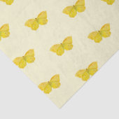 Papier Mousseline Papillon jaune Commun Brimstone Flying (Détail)