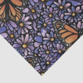 Papier Mousseline Papillon Monarque (Détail)