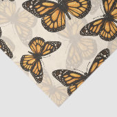 Papier Mousseline Papillon monarque (Détail)