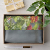 Papier Mousseline Papillon monarque sur le papillon rouge Bush (Cadeau)