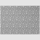 Papier Mousseline Papillon naturel moderne Tropical Silver (Recto)