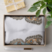 Papier Mousseline Papillon Pansy Bleu (Cadeau)