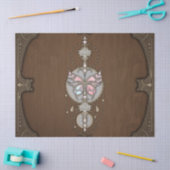 Papier Mousseline Papillon stylisé (Artisanat)