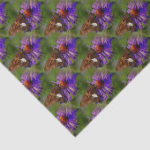 Papier Mousseline Papillon sur Flower Nature Art Motif (Détail)