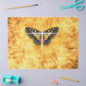 Papier Mousseline Papillon symbolise la résurrection de Jésus Christ (Artisanat)