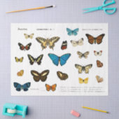 Papier Mousseline Papillon Vintage Découpage Fussy Cut (Artisanat)