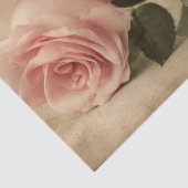 Papier Mousseline Papillon vintage et roses roses roses (Détail)