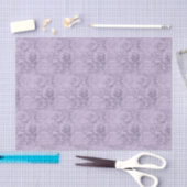 Papier Mousseline Papillon vintage pourpre (Artisanat)