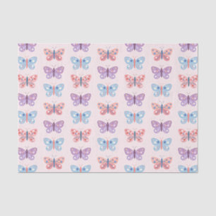 Papier Mousseline Papillons