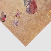 Papier Mousseline Papillons (2) par Odilon Redon (Détail)