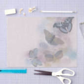 Papier Mousseline Papillons à encre d'alcool (Artisanat)