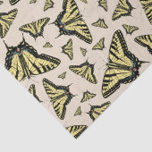 Papier Mousseline Papillons à queue jaune du sud-ouest partout (Détail)