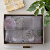 Papier Mousseline Papillons blanc Kitty Chat Floral Découpage (Cadeau)