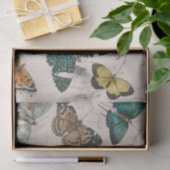 Papier Mousseline Papillons Collection Antique Papillons (Cadeau)