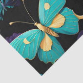 Papier Mousseline Papillons colorés (Détail)