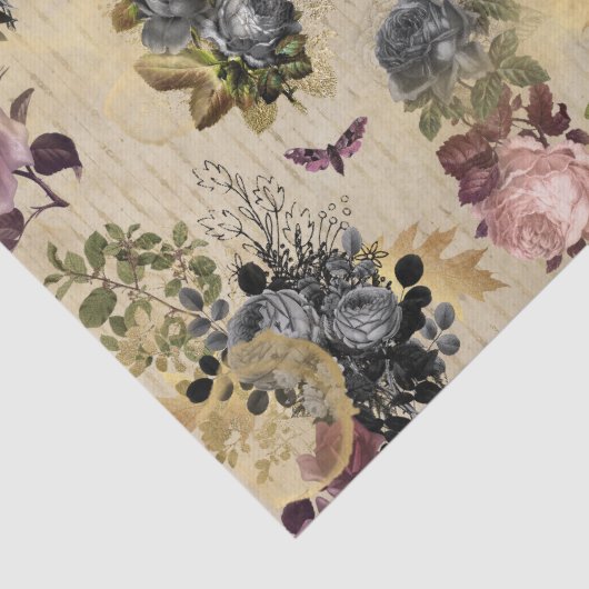 Papier Mousseline Papillons de brousse d'automne (Détail)