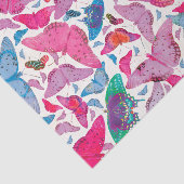 Papier Mousseline Papillons de ressort de Flutterby (Détail)