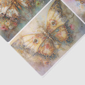 Papier Mousseline Papillons d'or (Détail)