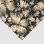 Papier Mousseline Papillons d'or (Détail)