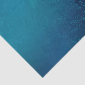 Papier Mousseline Papillons d'or sur un Arrière - plan bleu (Détail)