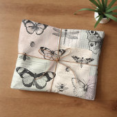 Papier Mousseline Papillons et insectes