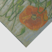 Papier Mousseline Papillons et pavots par Vincent van Gogh (Détail)