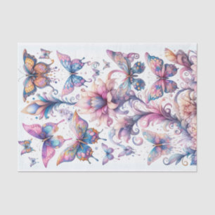 Papier Mousseline Papillons magiques