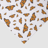 Papier Mousseline Papillons monarques (Détail)