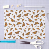 Papier Mousseline Papillons monarques (Artisanat)