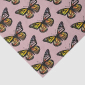 Papier Mousseline Papillons Motif d'aquarelle cadeau (Détail)