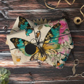 Papier Mousseline Papillons Multimédia Collage Ephémère Découpage