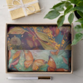 Papier Mousseline Papillons sous l'eau, monarques flottants (Cadeau)