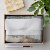 Papier Mousseline papillons - valise voyage (Cadeau)