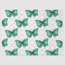 Papillons verts