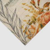 Papier Mousseline Papillons vintages et découpage Ephémère (Détail)