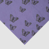 Papier Mousseline Papillons violets Papillon Violet Amateurs de la n (Détail)