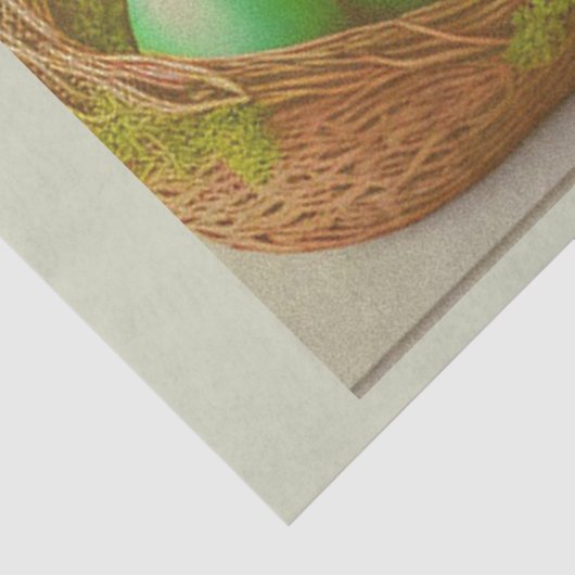 Papier Mousseline Pâques Bunnies En Paniers Collection (Détail)